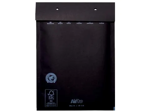 Luchtkussen Envelop 180x265 Zwart