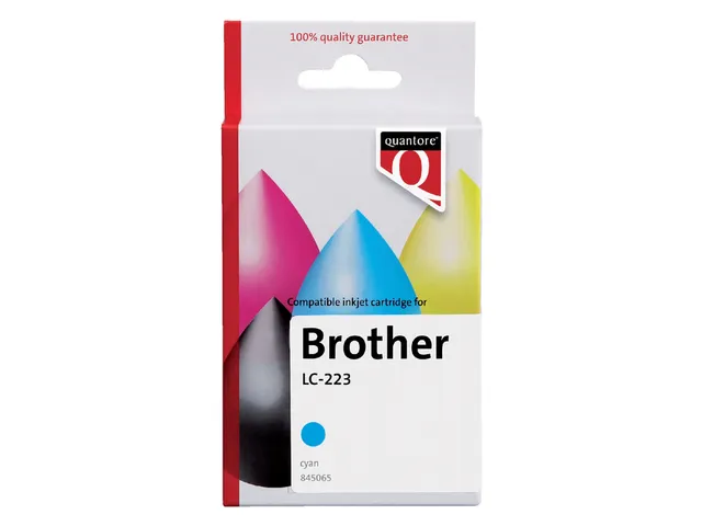 Inktcartridge Quantore Brother LC-223 blauw