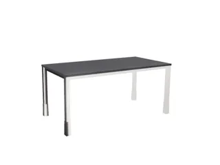 In hoogte verstelbaar bureau,HxBxD 720-840x1600x800mm,CC-zwart - 2