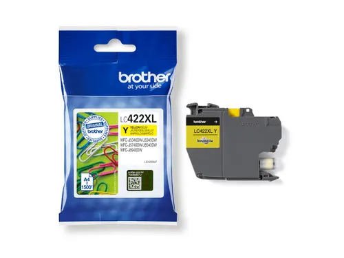 Inktcartridge Brother LC-422XLY geel