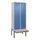 locker met bank,HxBxD 2120x800x815mm,2vak,vak B 400mm,cil.-slot