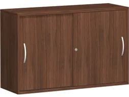 schuifdeurkast,HxBxD 770x1200x430mm,decor romp noten,decor front noten