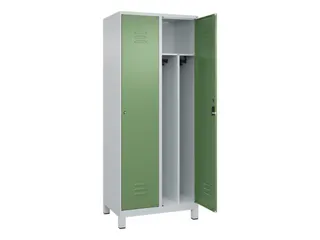 locker voor scheiding van kleding,HxBxD 1950x800x500mm,2vak - 2