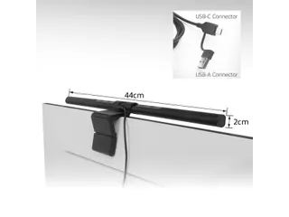 Monitor lamp ACT led dimbaar USB touchbediening - 12