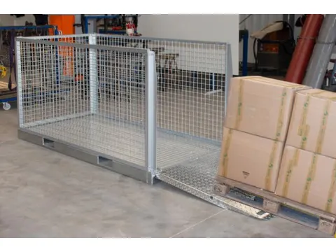 materiaal-transportpallet,HxLxB 1120x2145x1085mm,draagverm. 1000kg