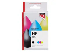 Inktcartridge Quantore alternatief tbv HP N9J71AE 62XL zwart + kleur