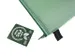 etui A4 PVC-vrij groen transparant met ritssluiting