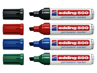 Viltstift edding 500 schuin blauw 2-7mm - 3