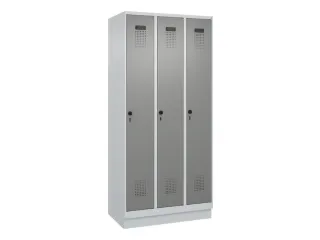 locker voor scheiding van kleding,HxBxD 1950x900x500mm,3vak - 2