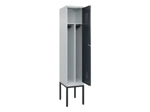 locker voor scheiding van kleding,HxBxD 2120x400x500mm,1vak