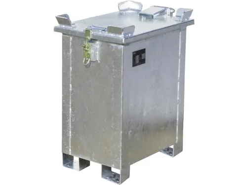 lithium-ion opslagcontainer,30l,HxBxD 750x400x600mm,vuurverzinkt