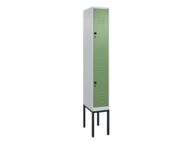 dubbeldekse locker,HxBxD 2120x300x500mm,1x2vak.,vak B 300mm