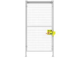 Draaideur Veiligheidshek B 800mm Smart Fix Safe Lock 1400 Mm