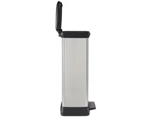 Pedaalemmer Decobin Duo 23+23 Liter Zilver Zwart - 5