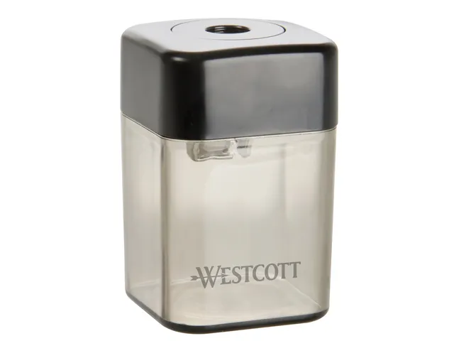 Puntenslijper kunststof enkel zwart