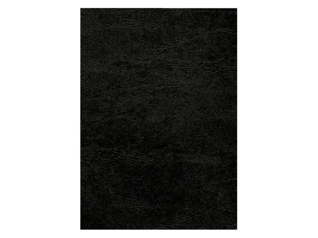 Voorblad Fellowes A4 lederlook zwart 25 stuks