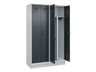 PBM-locker,HxBxD 1950x1200x500mm,4vak,vak B 300mm,draaigrendel - 1
