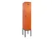 locker voor scheiding van kleding,HxBxD 2120x400x500mm,1vak