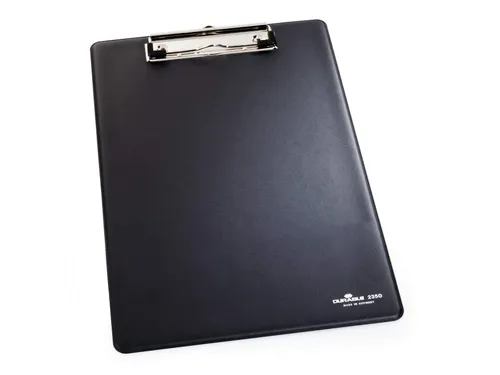Klembord Durable 2350 A4 met kopklem zwart