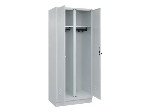 locker voor scheiding van kleding,HxBxD 1950x800x500mm,2vak
