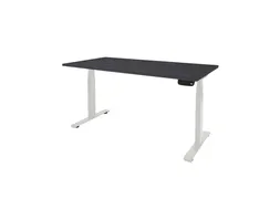 Dextro Plus Zit-sta Bureau Elektrisch 200x80 houtprint schaduw wit