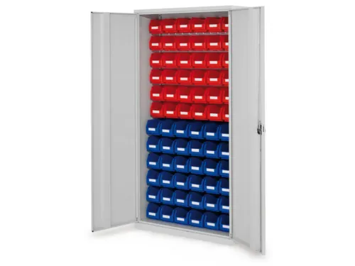 Rasterplan Bakkenkast Staalplaat 1950x1000x410mm Deuren Staalplaat
