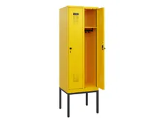 schoollocker,HxBxD 1950x600x500mm,2vak,vak B 300mm,draaigrendel