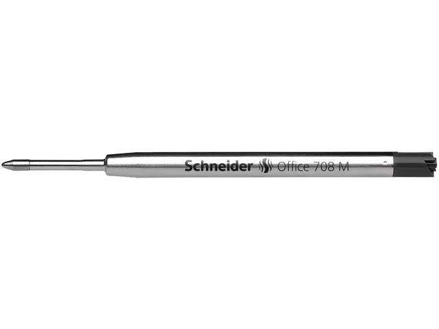 Recharge stylo bille Schneider 7081 Jumbo pour Parker Medium noir