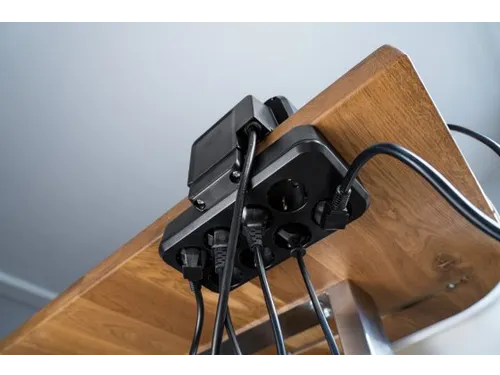 Stekkerdoos Brennenstuhl Estilo bureau duplex 10-voudig 1 USB C, 1 USB