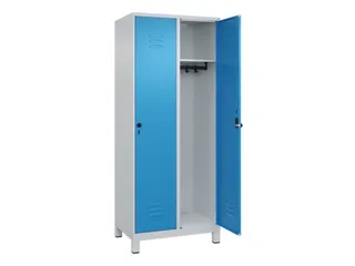 locker,HxBxD 1950x800x500mm,2vak,vak B 400mm,draaigrendel,voeten - 2