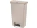 Rubbermaid Slim Jim collecteur Step-On Front Step, beige, 50 l