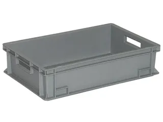Euronorm Stapelkrat Hxlxb 150x600x400mm 27liter Grijs - 1