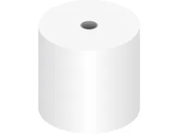 Telmachinerol 57mm breed 57x70x12mm Wit Lengte 46M houtvrij