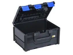 Assortimentskoffer,HxBxD 215x396x296mm,ABS,koffer zwart