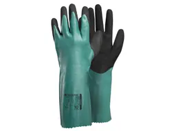 Tegera 7361 nitril handschoenen, zwart, maat 10, per 12 paar