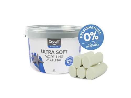 Klei Creall Play-it Ultra Soft helder wit 1100 gram