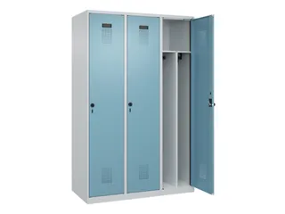 locker voor scheiding van kleding,HxBxD 1850x1200x500mm,3vak - 1