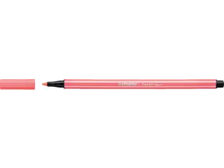 Viltstift STABILO Pen 68/040 medium neon rood - 1