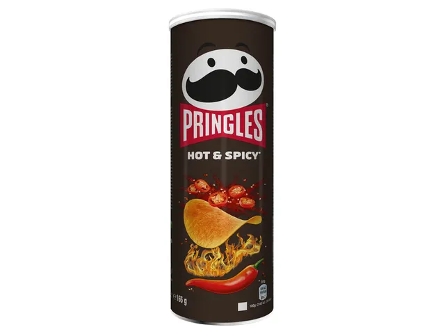 Chips Pringles hot spicy 165gr