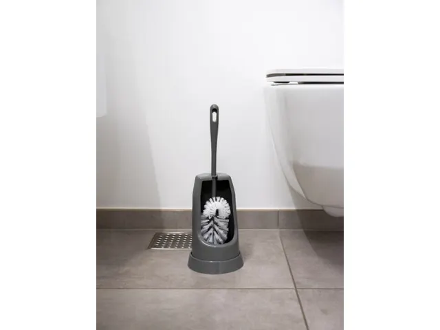 Brosse toilette classique + brosse pour les bords + support rond 400mm