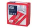 Tork 477620 Soft Dinnerservet Advanced Rood 39x39cm 1/8 vouw