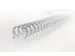 Draadrug GBC 12.5mm 34-rings A4 zilver 100stuks