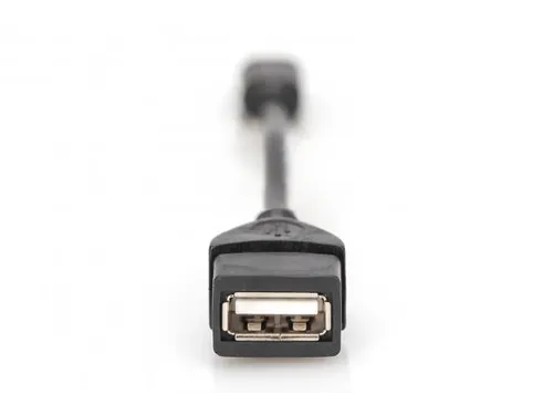 USB 2.0-adapterkabel OTG type mini B - A St/Bu 0,2m USB 2.0-compatibel