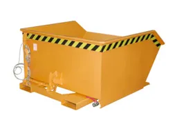 Kiepbak voor spaanders,HxLxB 680x1440x1280mm,0,75m³,draagverm. 1000kg
