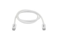 1 Meter Thunderbolt 3 Cable 20gbps Wit