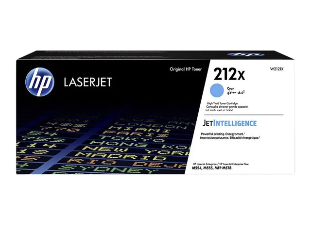 Tonercartridge HP W2121X 212X blauw