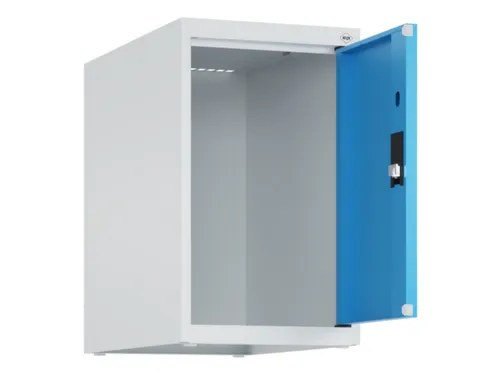 opzetkast,v. locker,1vak.,vak B 300mm,HxBxD 500x300x500mm,vleugeldeur