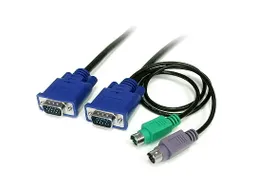 1.80 meter Ultradun 3-in-1 PS/2 KVM-kabel