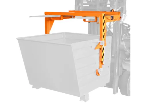 Traverse Voor Vorkheftrucks 0.70m³ Bxd 930x945mm 80kg Ral2000