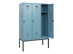 schoollocker,HxBxD 1950x1200x500mm,3vak,vak B 400mm,draaigrendel
